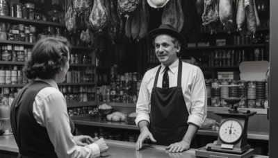 AI-generated film still from Me-Me exploring identity and unlived destinies in Milan